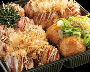 たこ焼き パーティーセットBコース(関西ドロソース/ねぎ塩/明太マヨ/ごくうま/各4個入り×4種類セット)