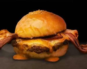 【人気No.1】ベーコンチーズスマッシュバーガー