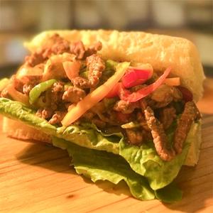 フィリーステーキサンドウィッチ Philly Steak Sandwich