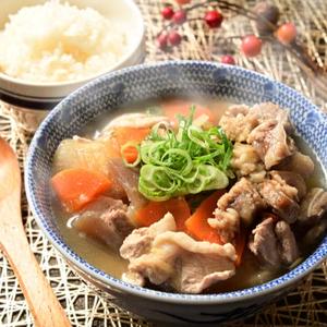 牛すじ豚汁+ご飯セット
