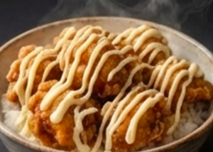 とり唐マヨ丼