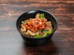 キムチトンテキ丼