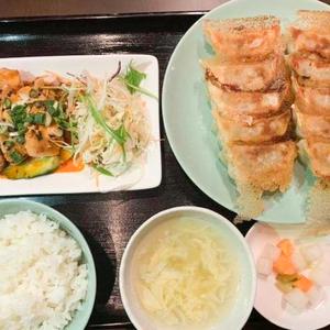 燒き餃子(6個)+重慶よだれ鷄+ご飯[煎子6个+重口水+白飯