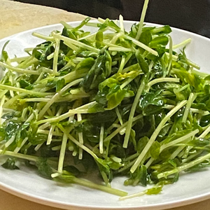 豆苗中華風炒め