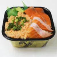 丼丸 サーモンづくし丼