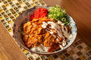 豚キムチ丼