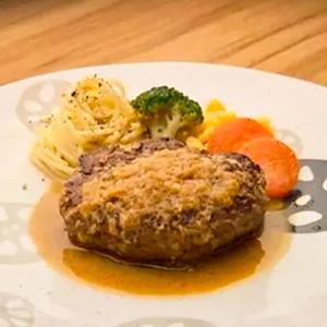 【当店人気No.1】天草黒牛ジャポネハンバーグ
