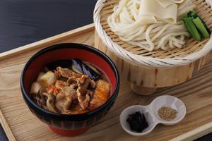辛たま肉汁うどん