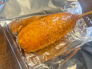 チーズハットグ ケチャップマスタード付