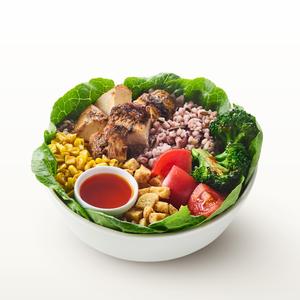 クリスプ・サラダワークス グリルドチキン＆ワイルドライスのチリボウル Grilled Chicken ＆ Wild Rice Chili Bowl