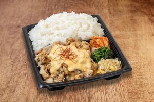 【デカ盛り】旨豚カルビ弁当(ガリマヨ)