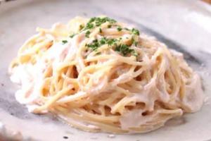 濃厚明太子クリームパスタ