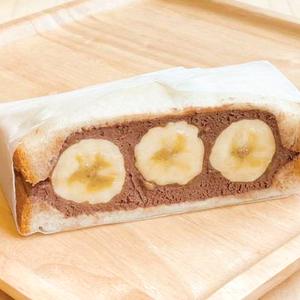 チョコナッツバナナサンド