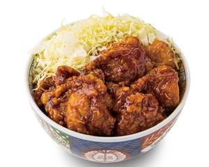 韓国風から揚げ丼〈大盛〉Korean Style Fried Chicken Bowl Large