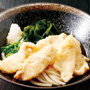 鶏天ぶっかけうどん