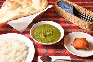 ほうれん草チキンカレー