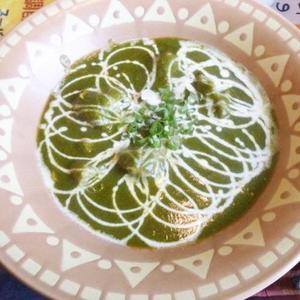 ほうれん草チキンカレー