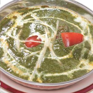 ほうれん草チキンカレー