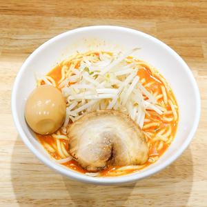 【生麺】味玉辛激麺(チャーシュー1枚、モヤシ、味玉)※麺茹で時間3分半