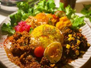 カレー3種盛り