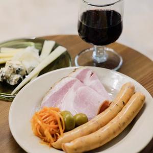 Sausage ＆ Ham Plate