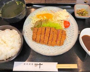 ビーフカツ定食(1日5食限定)