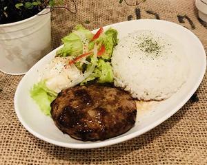 ハンバーグプレートhamburgersteakplate