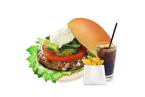 the 3rd burger the 3rd Burgerセット/全粒粉バンズ