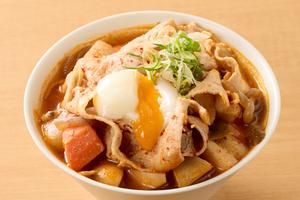 とろたまチゲ豚汁 Spaicy Soft Boiled Egg Tonjiru