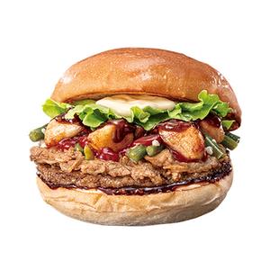 【単品】ニンニク牛カルビバーガー Garlic Beef Rib Burger