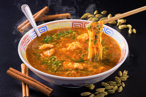 ホルモンカリージャン麺