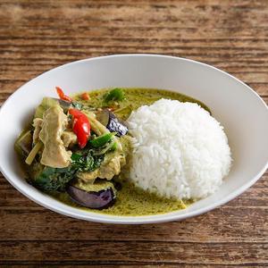 緑のカレー ~ランチ ver.~ Green Curry (Lunch Version)