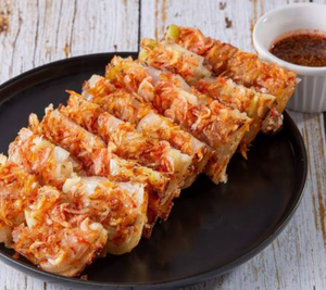 さくらエビチヂミ ハーフサイズ half size Sakura Shrimp Korean Pancake