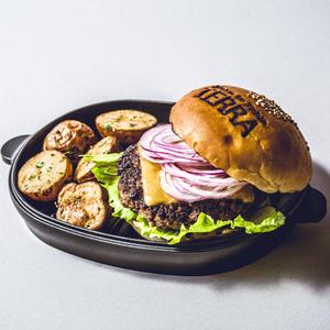 国産牛100%パティのチーズバーガー ポテトセット