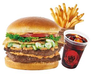 カリフォルニアバーガーダブルセット