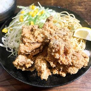 柚子胡椒からあげ定食