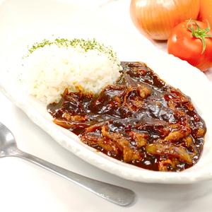牛肉と玉ねぎの濃いブラウンルゥのZU-DON(ハッシュドビーフ)