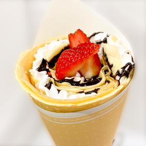 いちごバナナチョコクリーム