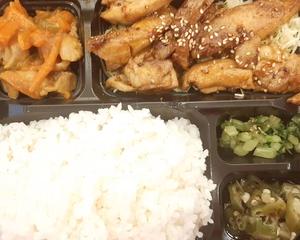 【人気NO.3】鶏モモ肉の旨辛鉄板焼弁当