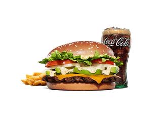 バーガーキング チーズクリーミーマヨ アボカドワッパーセット
