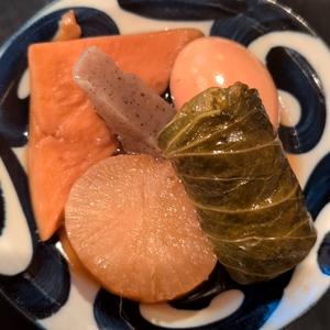 おでん盛合せ(ロールキャベツ)