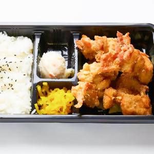 ジョニーのからあげ 【弁当】アゴ旨 出汁からあげ弁当 Bonless Fried Chicken Bento Box(Legs) 大 約7ヶ L About 7pcs