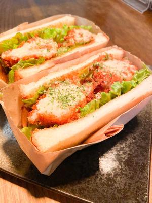 季節のクリームコロッケ和サンド
