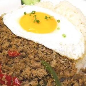 ガパオライス(Gapao rice)