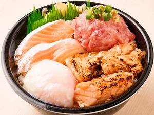 魚丼 15 ほくほく丼
