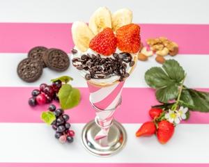 いちごバナナチョコ