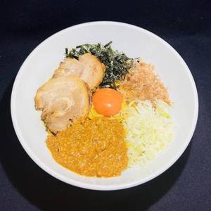 カレーまぜそば Mixed Soba with Curry 大盛り(麺300g)