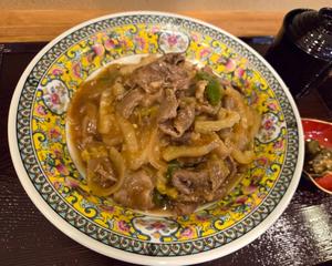 あんかけ野菜牛丼