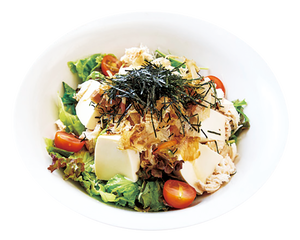 ささみと豆腐のサラダ