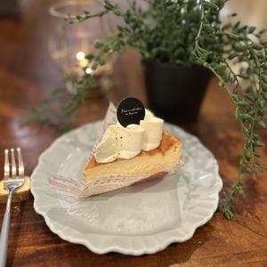 濃厚塩チーズケーキ